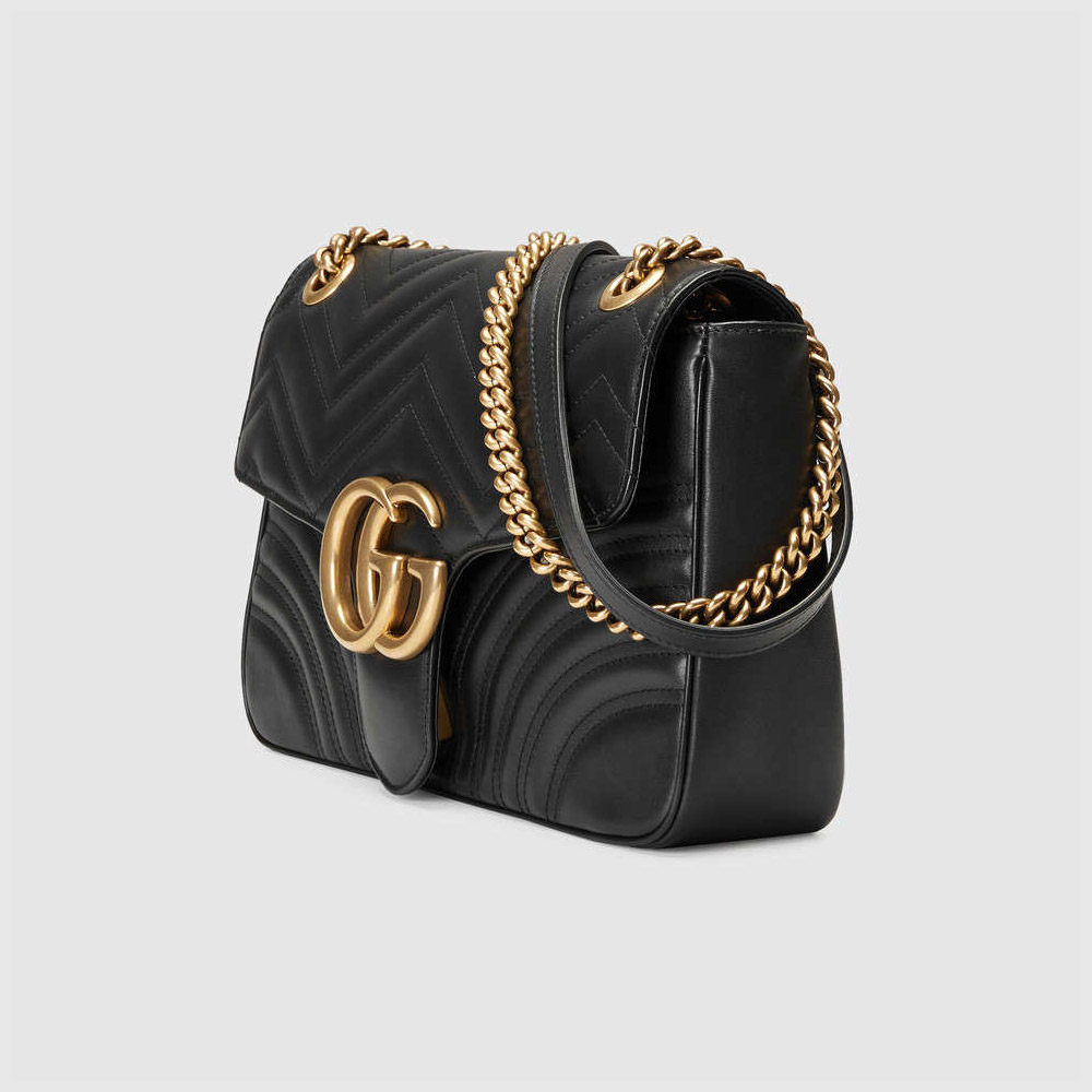 Gucci GG Marmont matelasse shoulder bag 443496 DRW3T 1000 - Photo-2