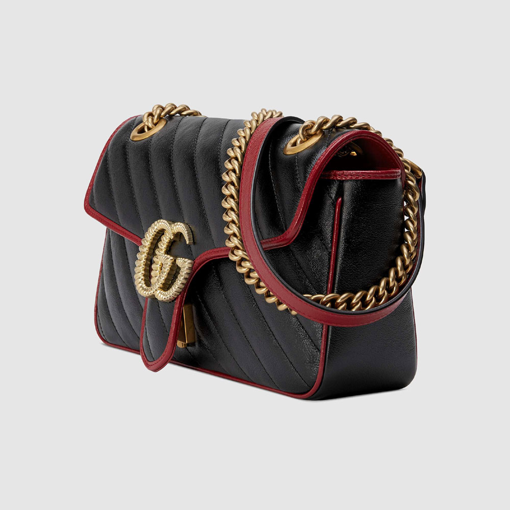 Gucci GG Marmont small shoulder bag 443497 0OLFX 8277 - Photo-2