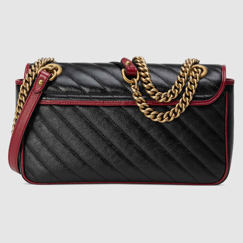 Gucci GG Marmont small shoulder bag 443497 0OLFX 8277 - Photo-3