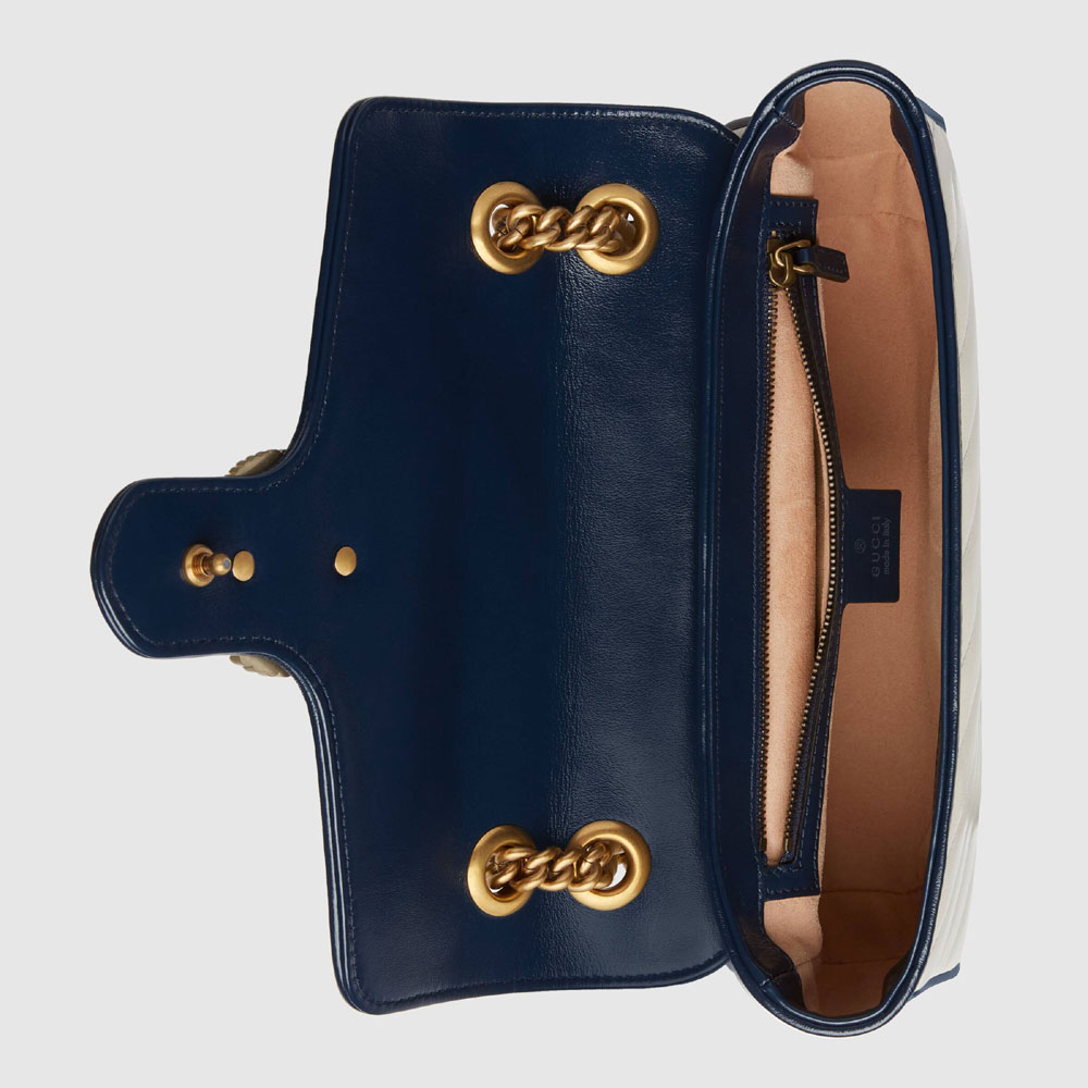Gucci GG Marmont small shoulder bag 443497 0OLFX 9085 - Photo-4