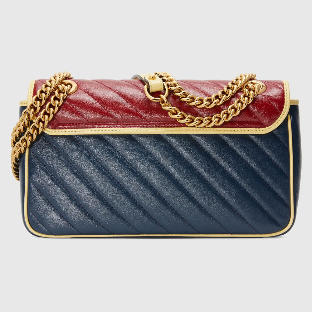 Gucci GG Marmont small shoulder bag 443497 1X5CG 4179 - Photo-3