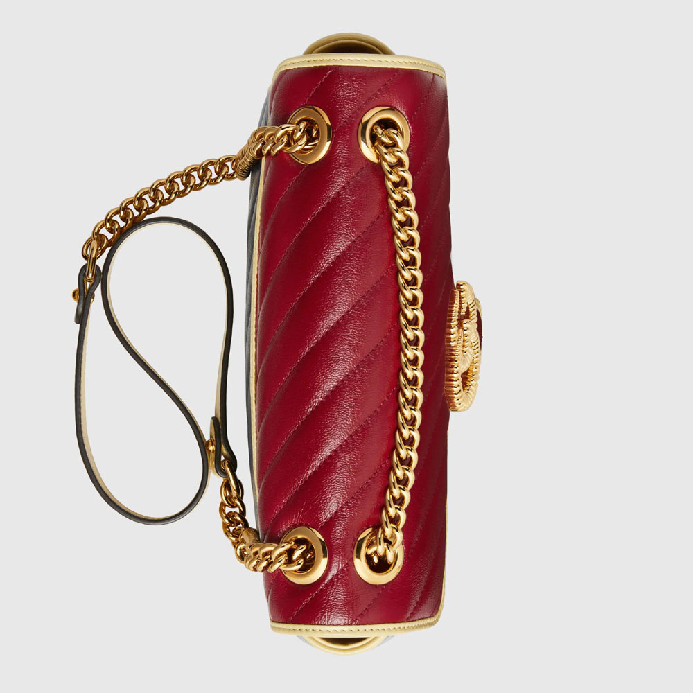 Gucci GG Marmont small shoulder bag 443497 1X5CG 4179 - Photo-4