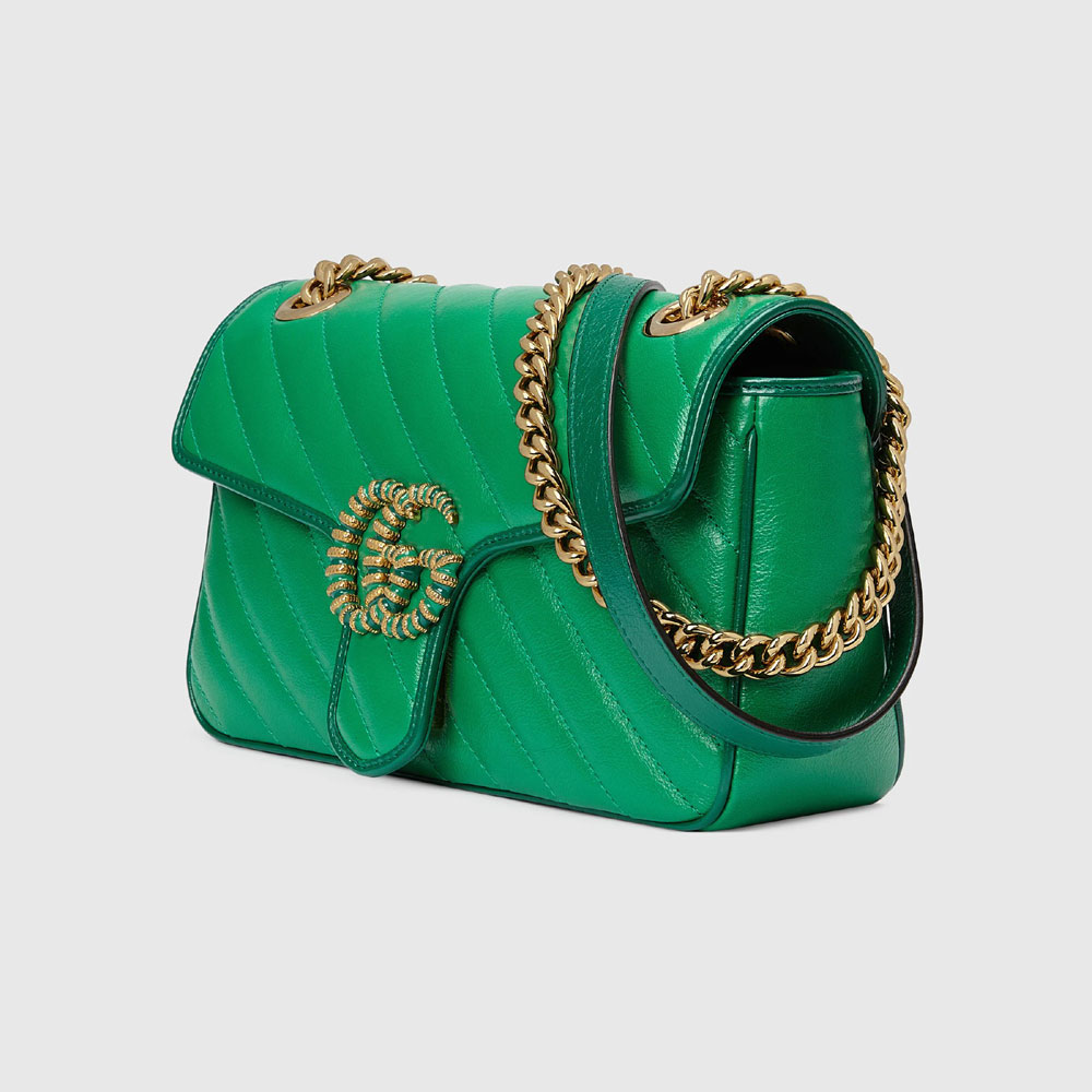Gucci GG Marmont small shoulder bag 443497 1X5EG 3862 - Photo-2