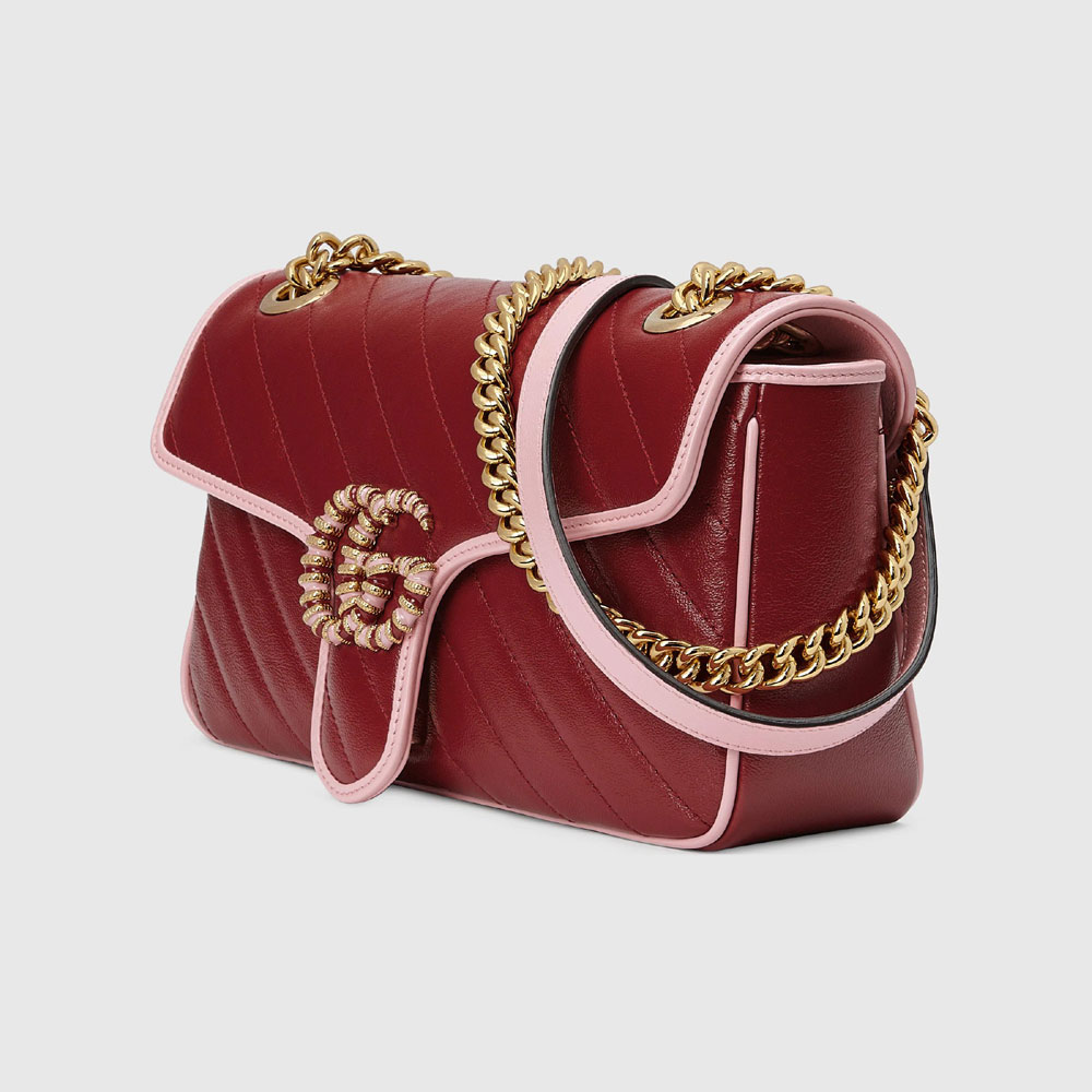 Gucci GG Marmont small shoulder bag 443497 1X5EG 6476 - Photo-2