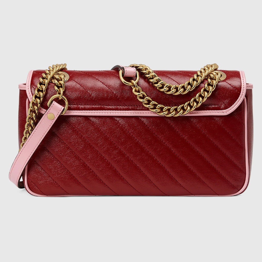 Gucci GG Marmont small shoulder bag 443497 1X5EG 6476 - Photo-3