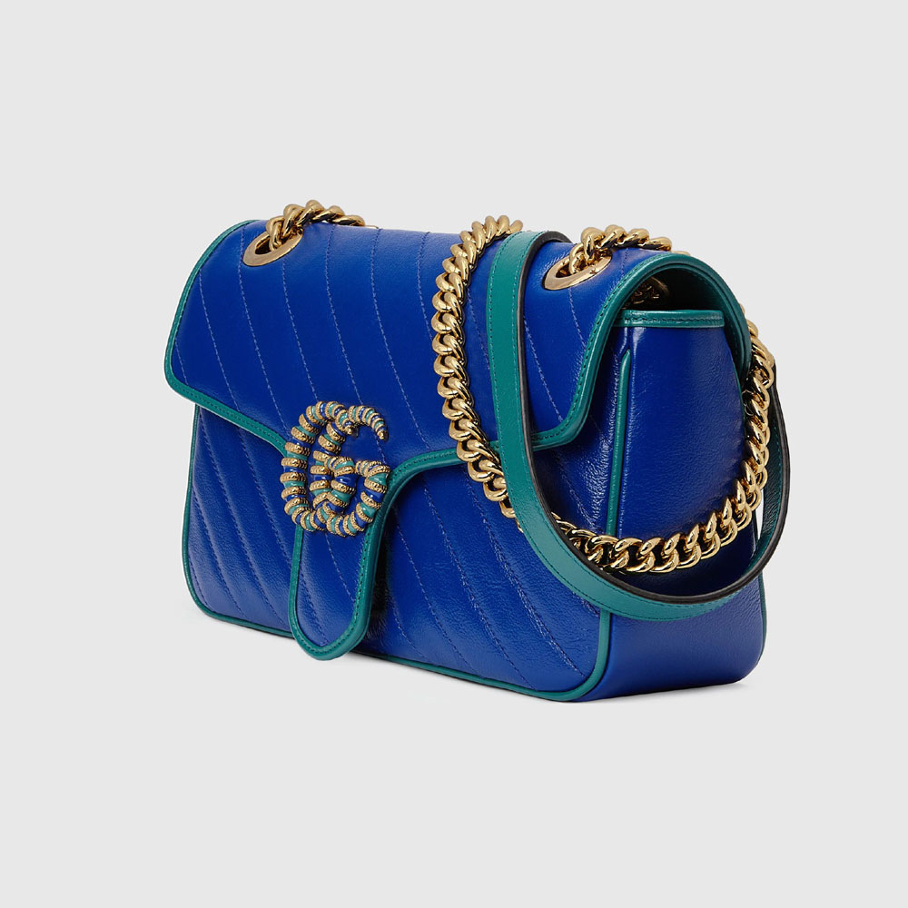 Gucci GG Marmont small shoulder bag 443497 1X5EG 8382 - Photo-2