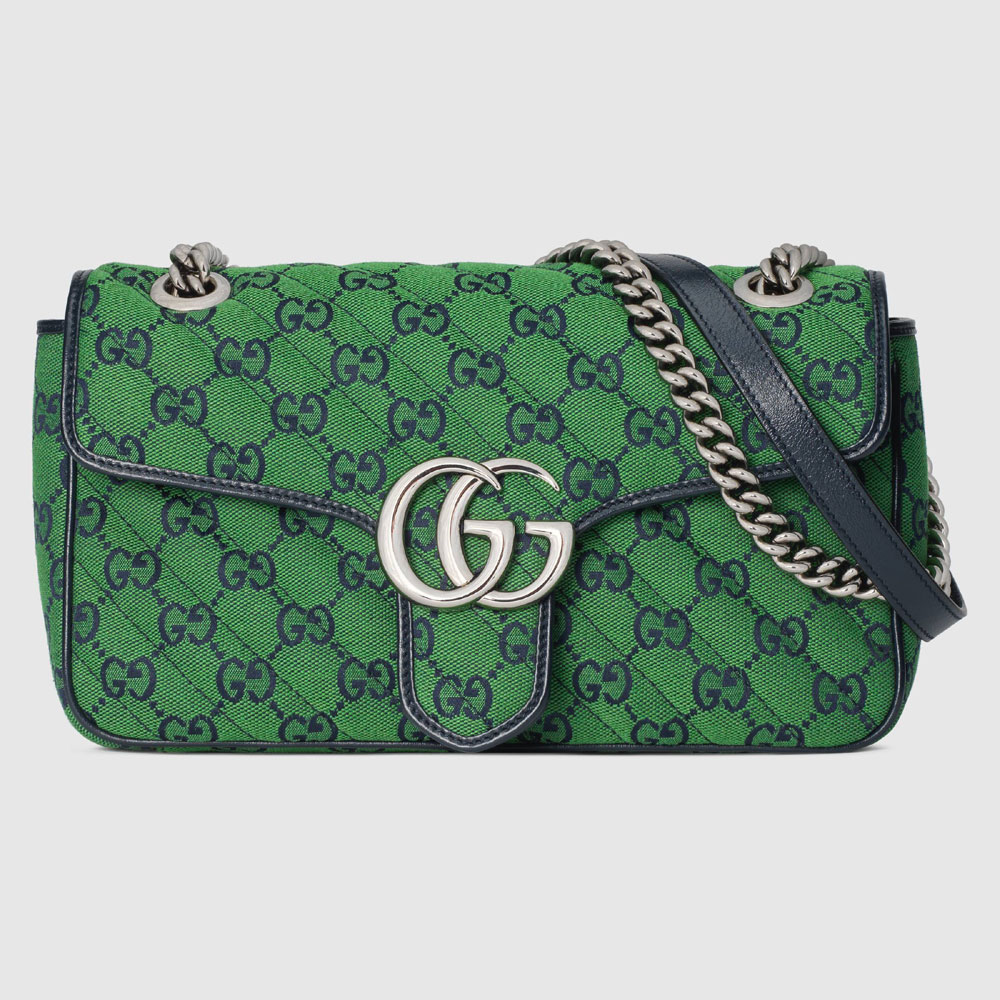 Gucci GG Marmont Multicolor small shoulder bag 443497 2UZCN 3368