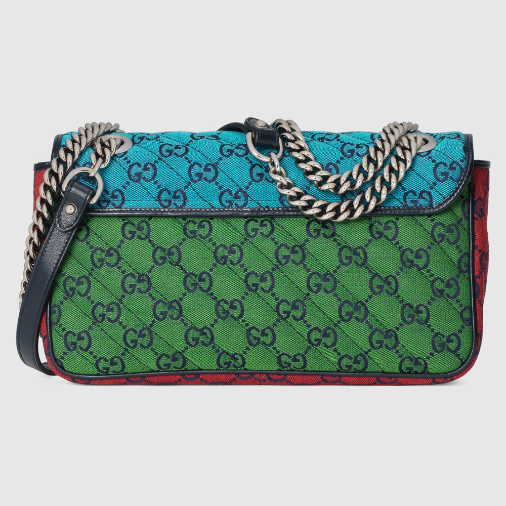 Gucci GG Marmont Multicolor small shoulder bag 443497 2UZIN 4165 - Photo-3