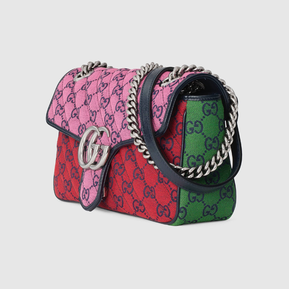 Gucci GG Marmont Multicolor small shoulder bag 443497 2UZIN 5281 - Photo-2