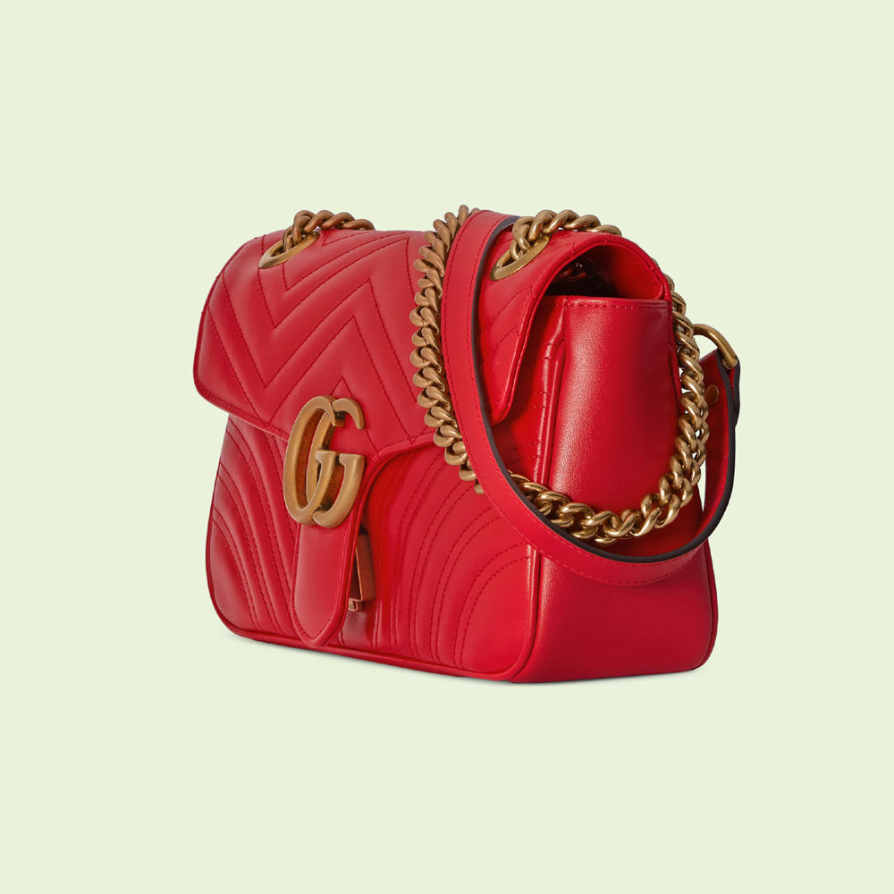 Gucci GG Marmont small shoulder bag 443497 AABZC 6832 - Photo-2