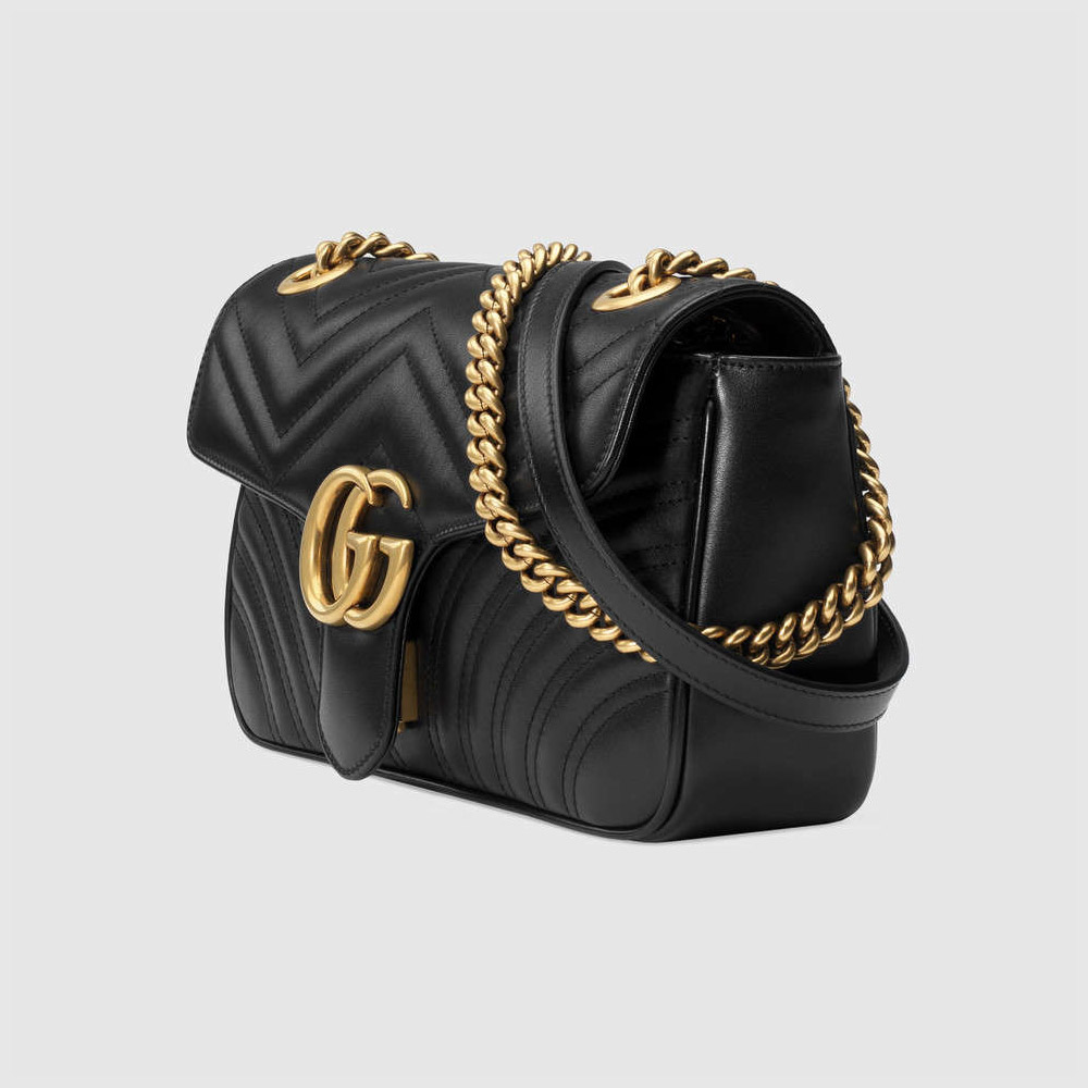 Gucci GG Marmont matelasse shoulder bag 443497 DRW3T 1000 - Photo-2