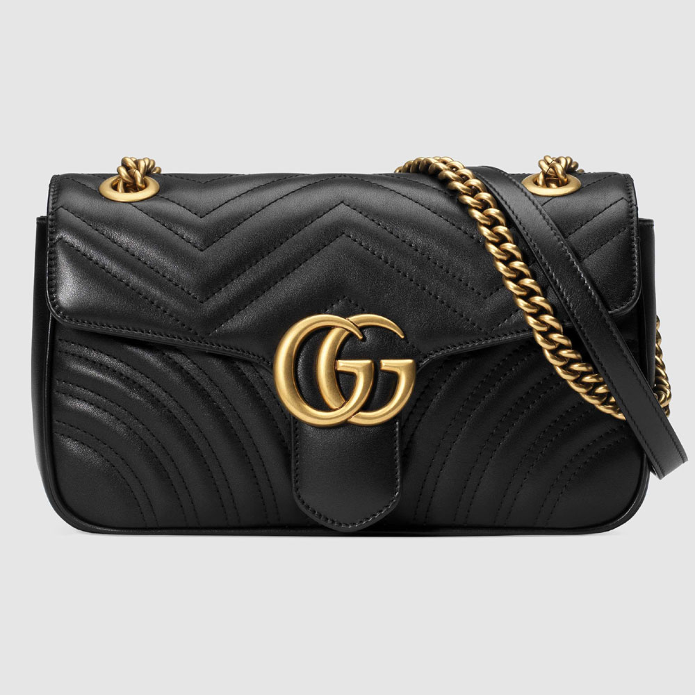 Gucci GG Marmont small matelasse shoulder bag 443497 DTDIT 1000