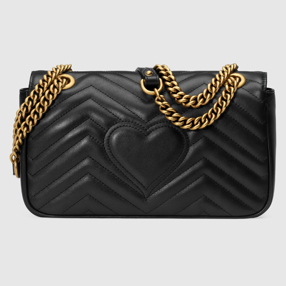 Gucci GG Marmont small matelasse shoulder bag 443497 DTDIT 1000 - Photo-2