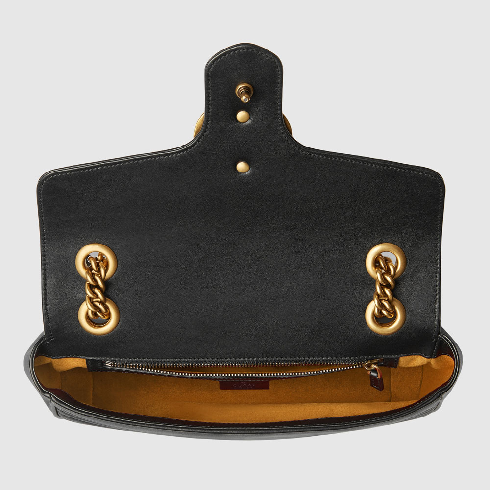 Gucci GG Marmont small matelasse shoulder bag 443497 DTDIT 1000 - Photo-4