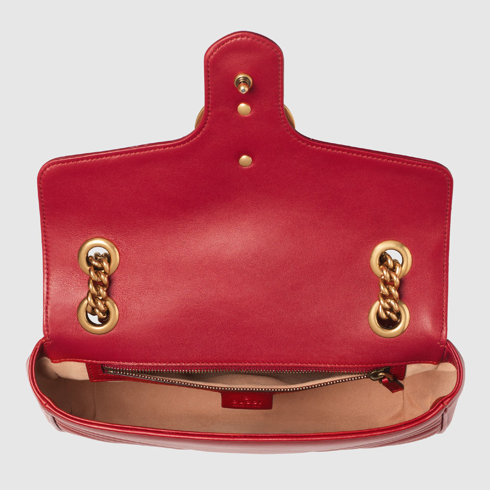 Gucci GG Marmont small matelasse shoulder bag 443497 DTDIT 6433 - Photo-4