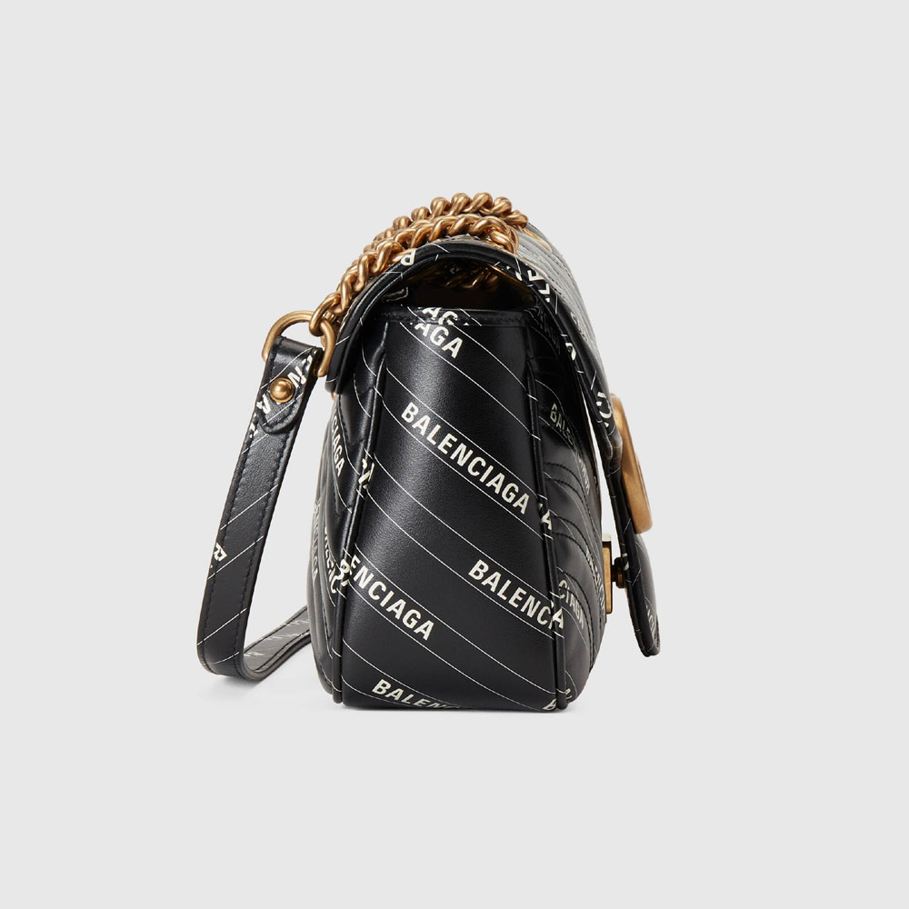 Gucci The Hacker Balenciaga small GG Marmont bag 443497 UK5AT 1089 - Photo-4