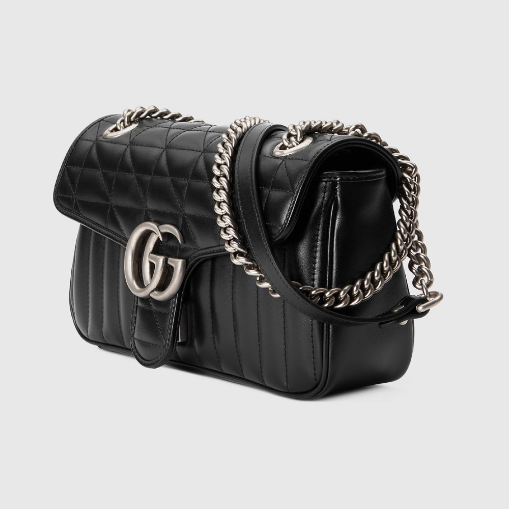 Gucci GG Marmont small shoulder bag 443497 UM8AN 1000 - Photo-2