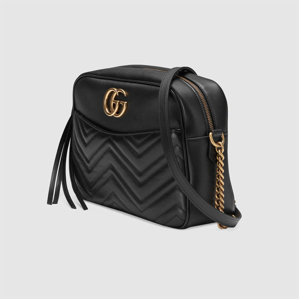 Gucci GG Marmont matelasse shoulder bag 443499 DRW1T 1000 - Photo-2