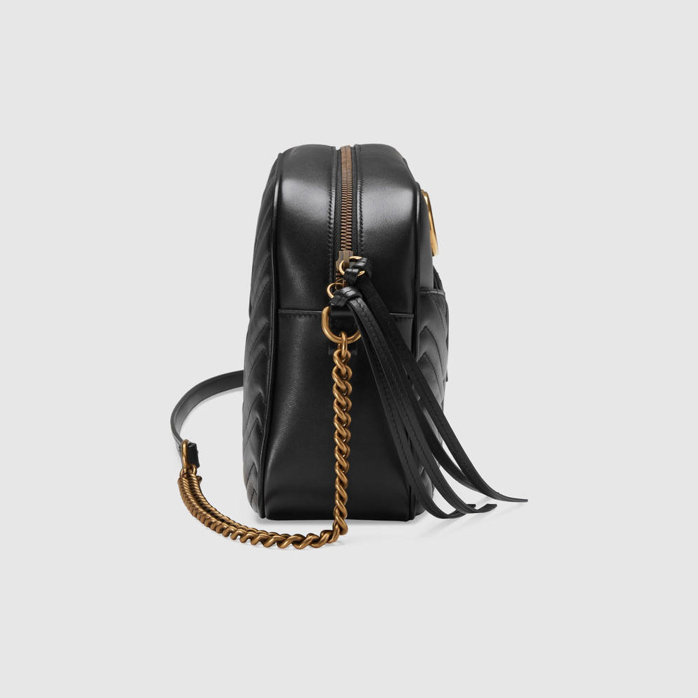 Gucci GG Marmont matelasse shoulder bag 443499 DRW1T 1000 - Photo-4