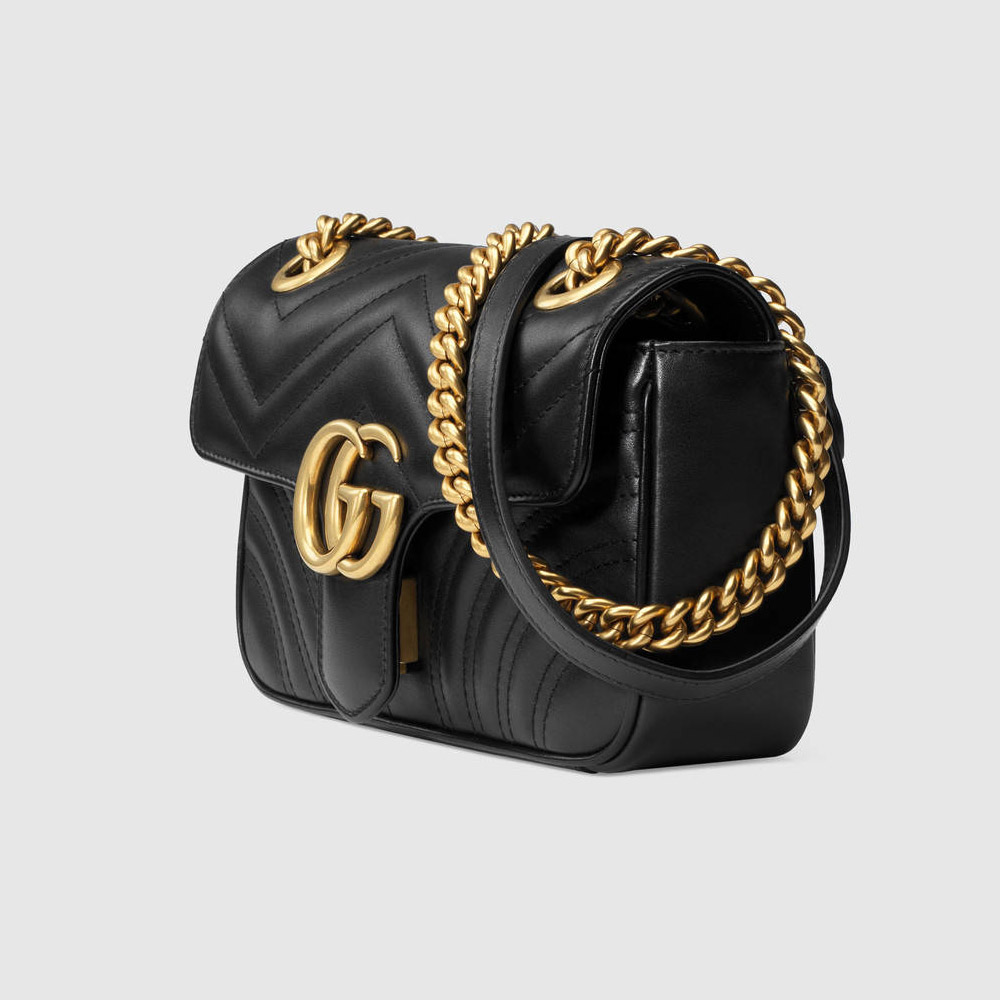 Gucci GG Marmont matelasse mini bag 446744 DRW3T 1000 - Photo-2