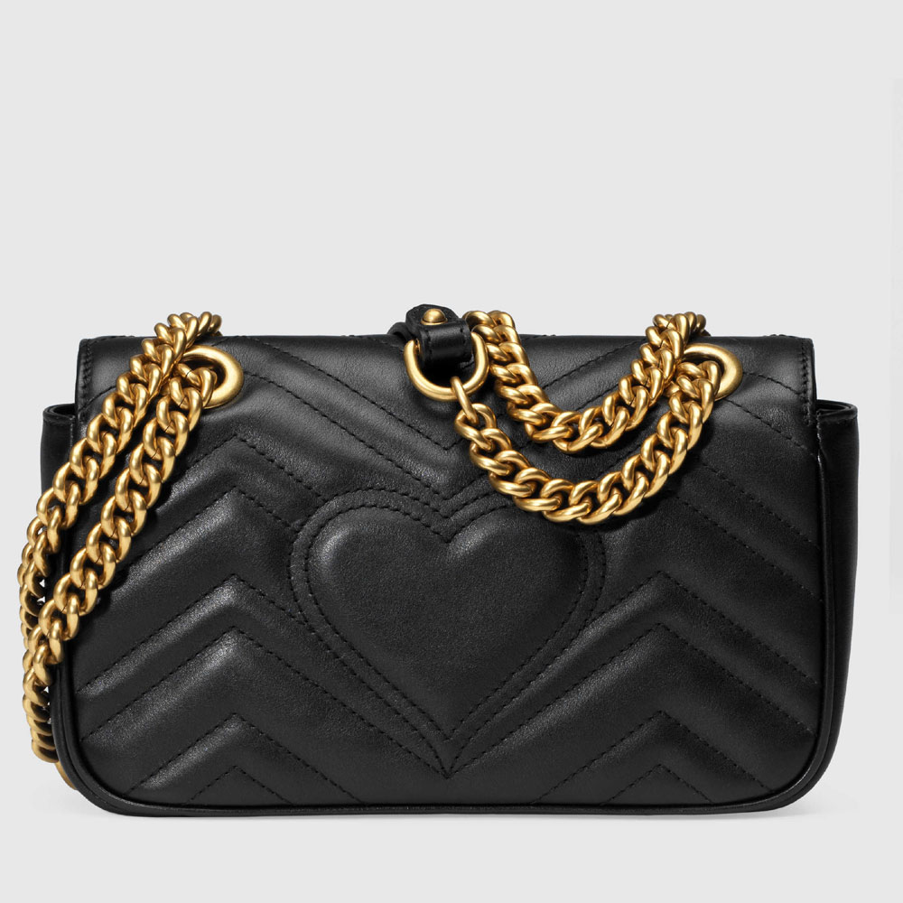 Gucci GG Marmont matelasse mini bag 446744 DTDID 1000 - Photo-3