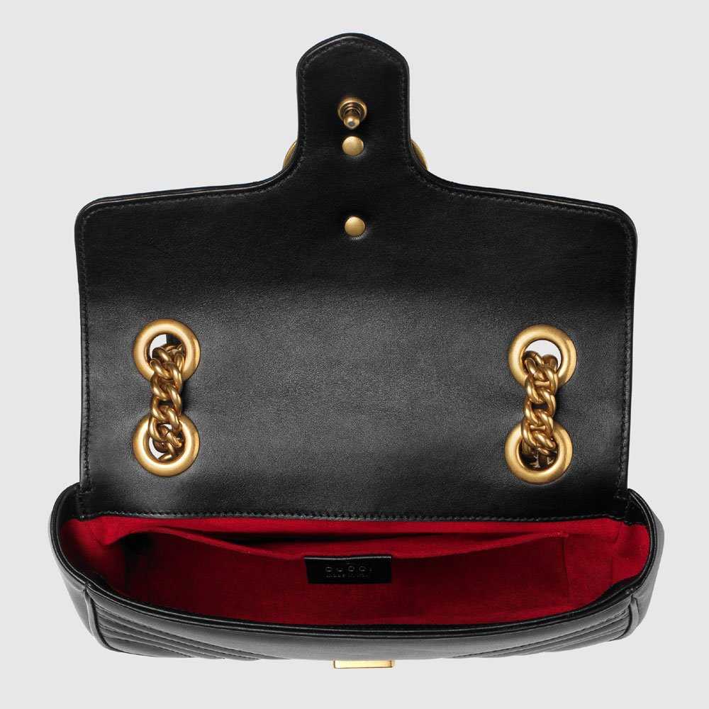 Gucci GG Marmont matelasse mini bag 446744 DTDIT 1000 - Photo-4