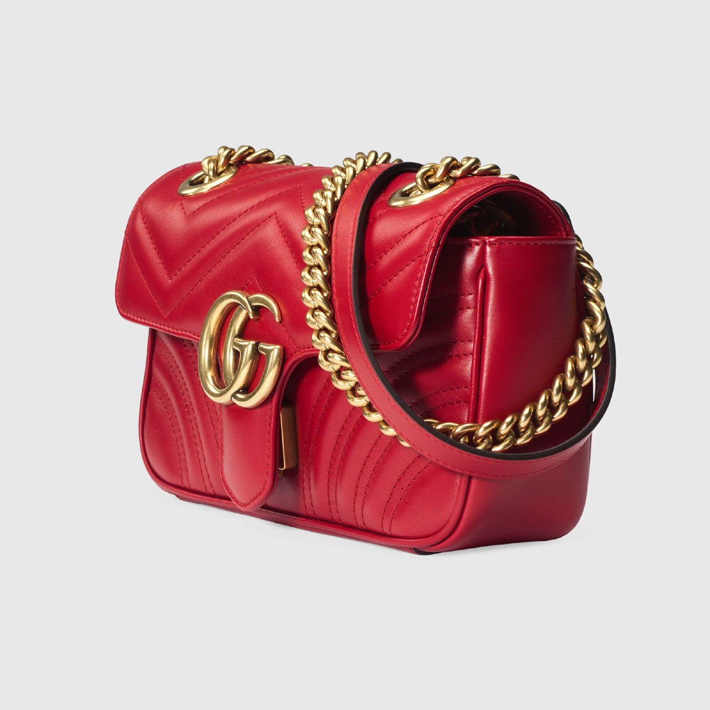 Gucci GG Marmont matelasse mini bag 446744 DTDIT 6433 - Photo-2
