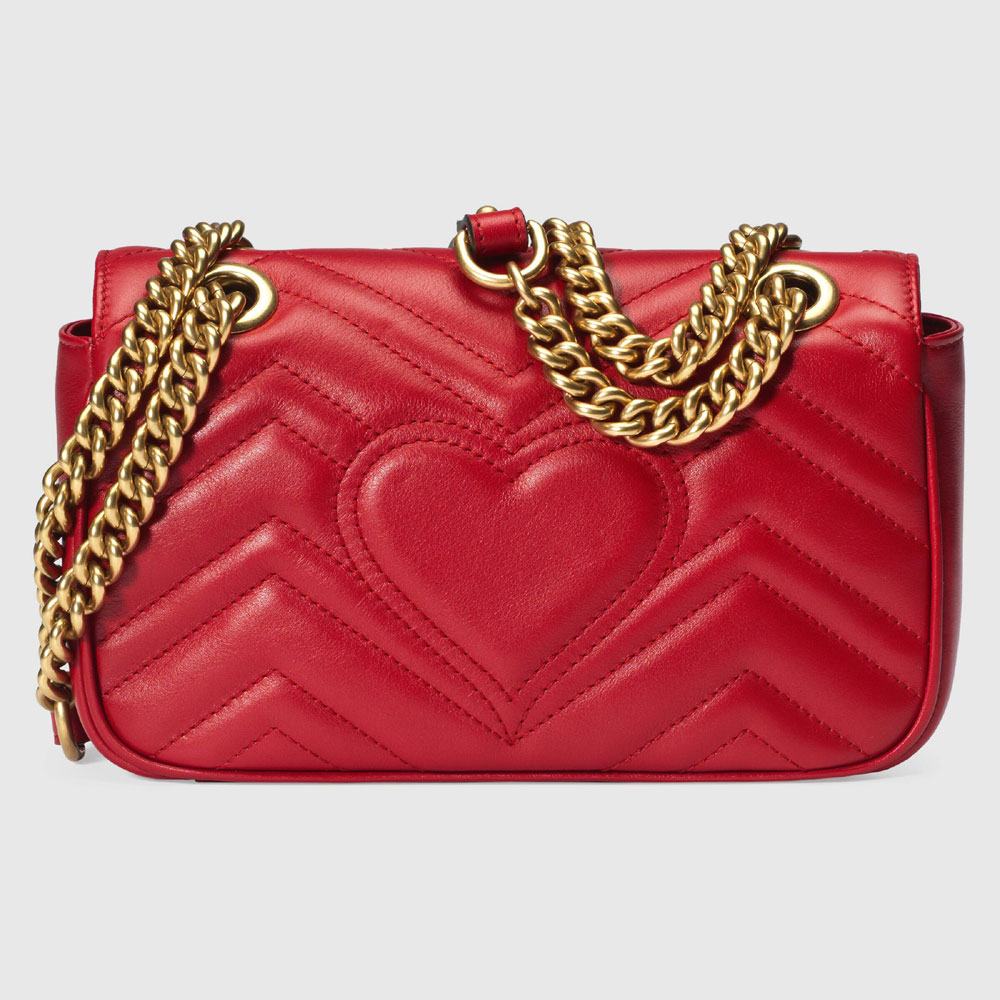 Gucci GG Marmont matelasse mini bag 446744 DTDIT 6433 - Photo-3