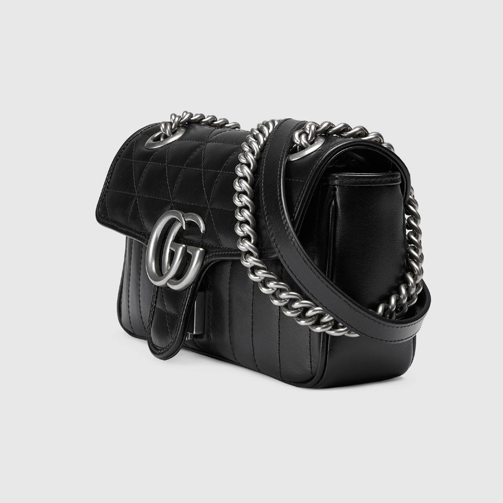Gucci GG Marmont mini shoulder bag 446744 UM8AN 1000 - Photo-2