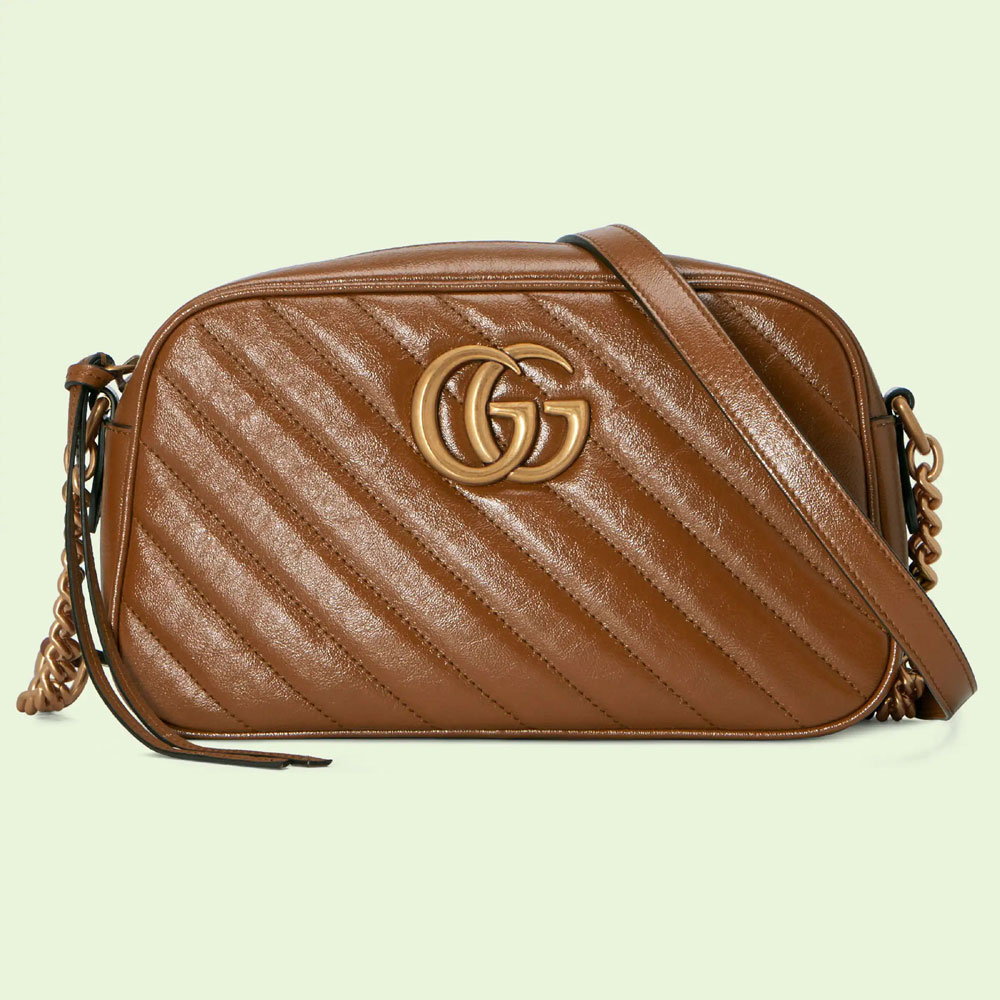 Gucci GG Marmont small matelasse shoulder bag 447632 0OLFT 2535