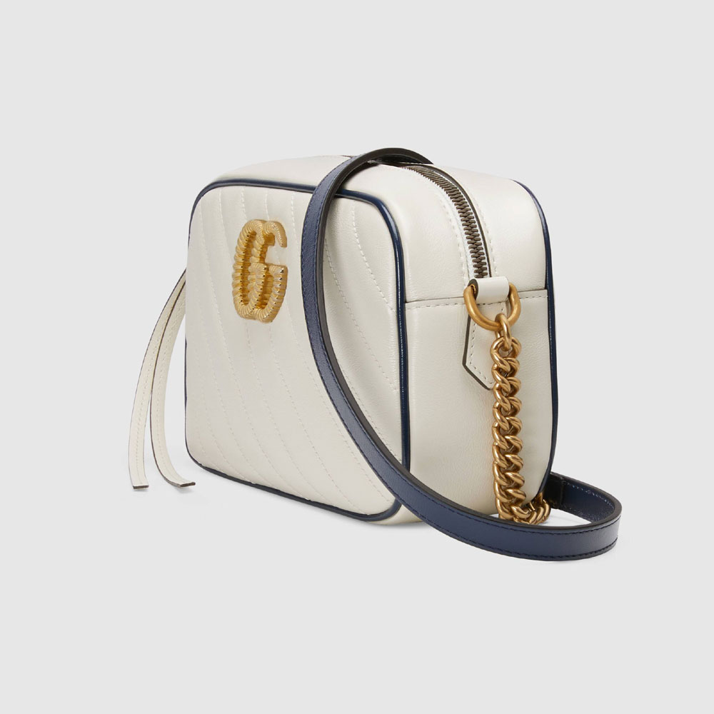 Gucci GG Marmont small shoulder bag 447632 0OLFX 9085 - Photo-2