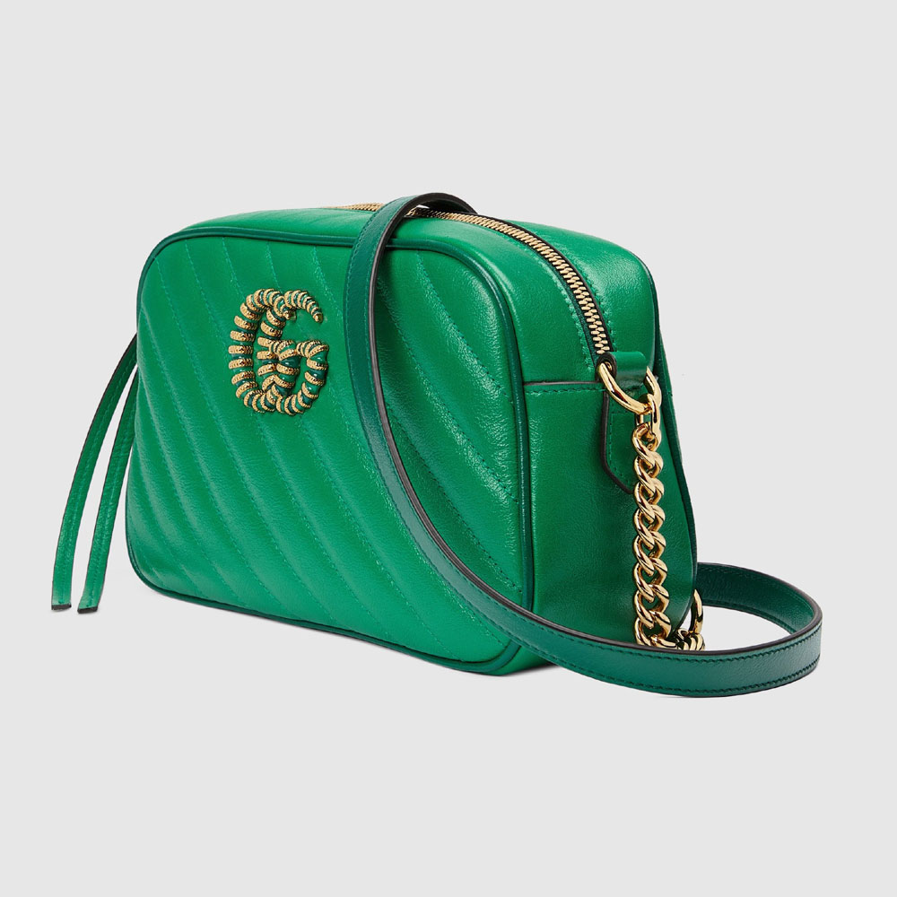 Gucci GG Marmont small shoulder bag 447632 1X5EG 3862 - Photo-2