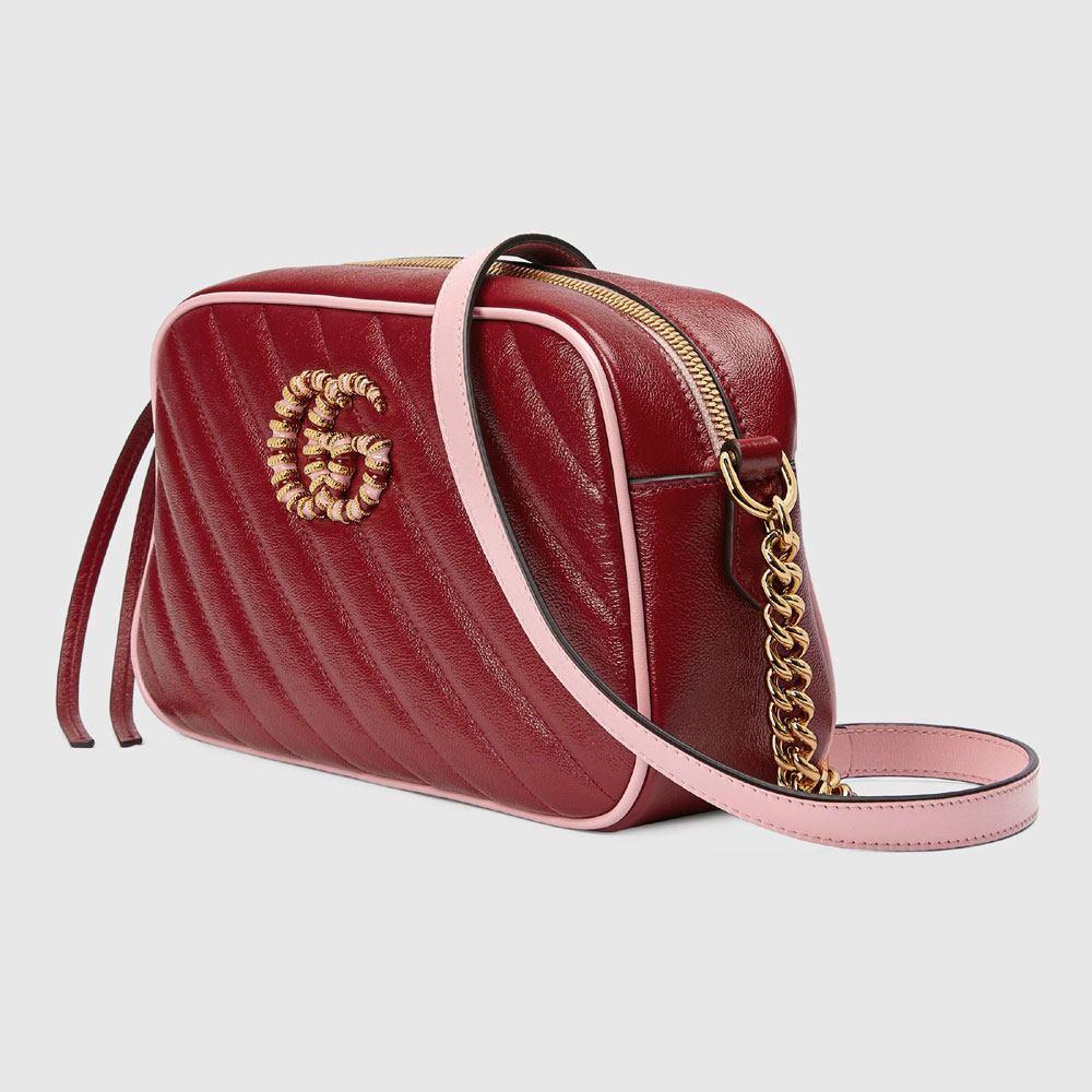 Gucci GG Marmont small shoulder bag 447632 1X5EG 6476 - Photo-2