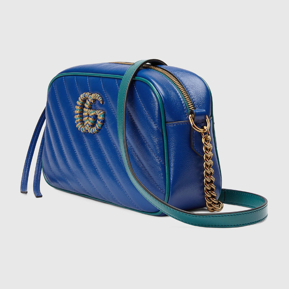 Gucci GG Marmont small shoulder bag 447632 1X5EG 8382 - Photo-2