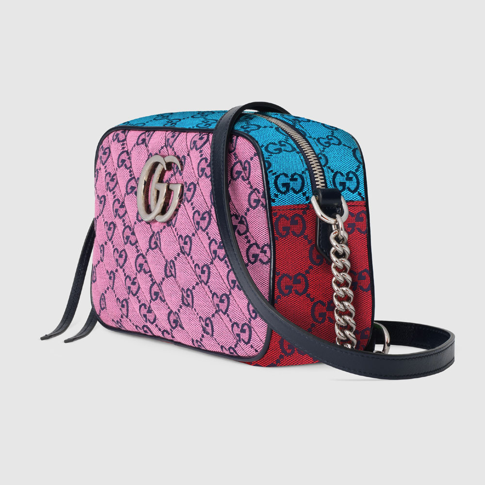 Gucci GG Marmont Multicolor small shoulder bag 447632 2UZIN 5283 - Photo-2
