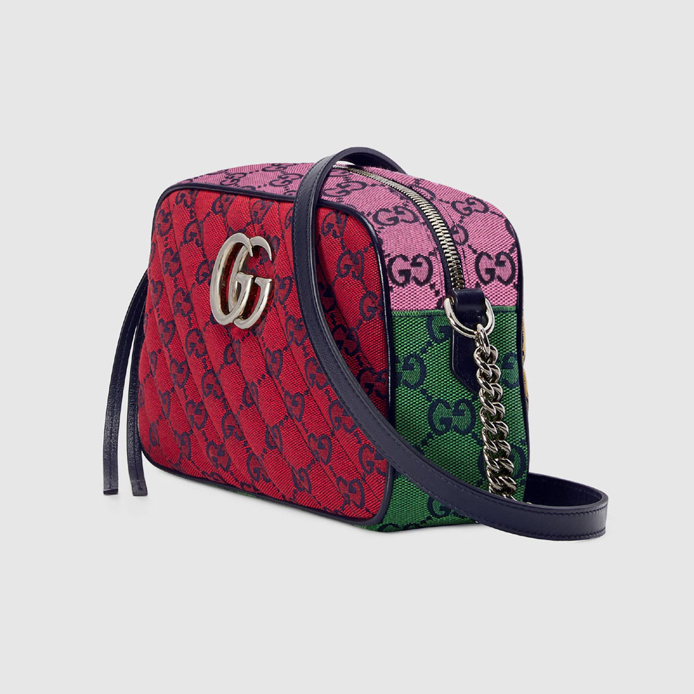 Gucci GG Marmont Multicolor small shoulder bag 447632 2UZIN 6061 - Photo-2