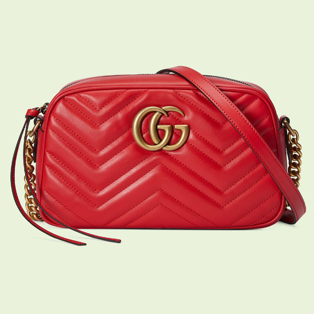 Gucci GG Marmont matelasse small shoulder bag 447632 AABZB 6832