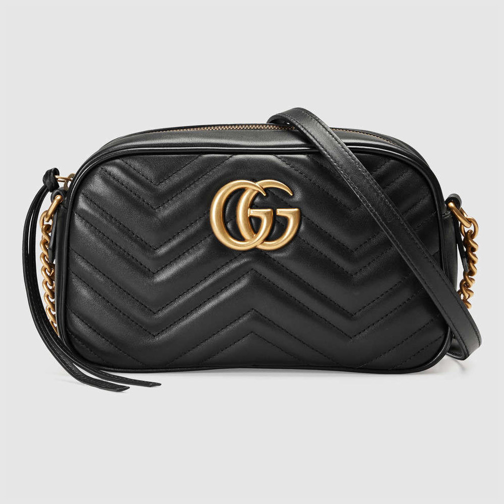 Gucci GG Marmont matelasse shoulder bag 447632 DRW1T 1000