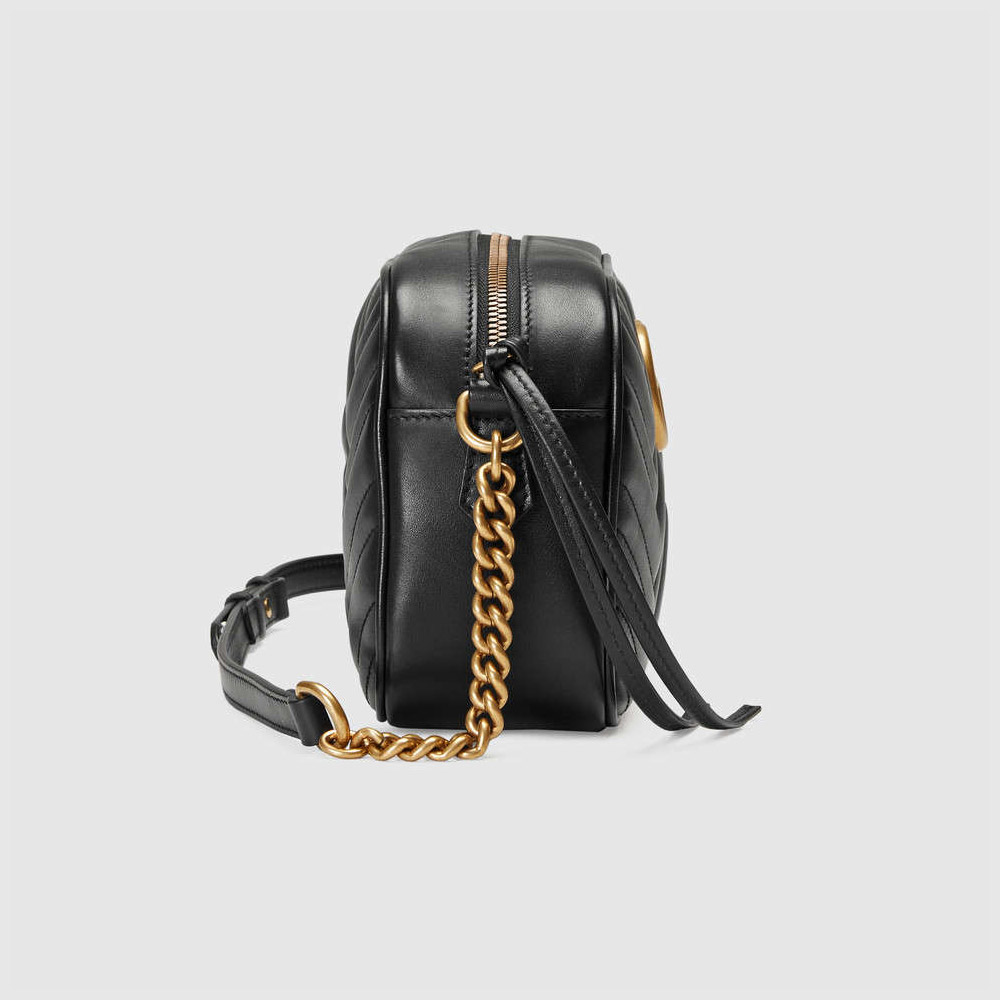 Gucci GG Marmont matelasse shoulder bag 447632 DRW1T 1000 - Photo-4