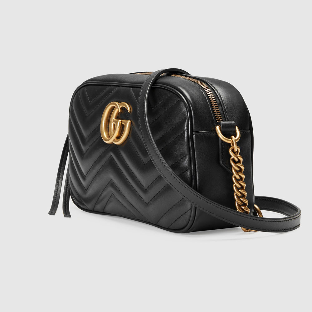 Gucci GG Marmont matelasse shoulder bag 447632 DTD1D 1000 - Photo-2