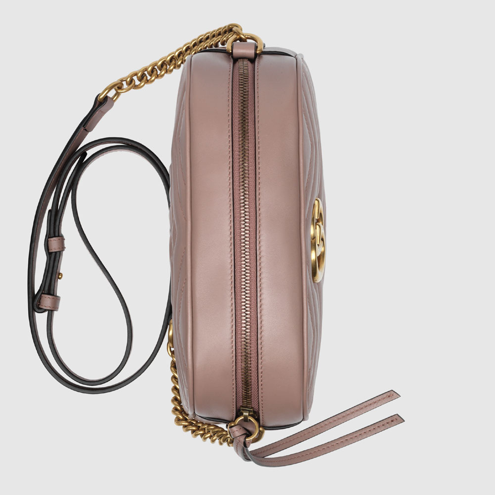 Gucci GG Marmont small matelasse shoulder bag 447632 DTD1T 5729 - Photo-4