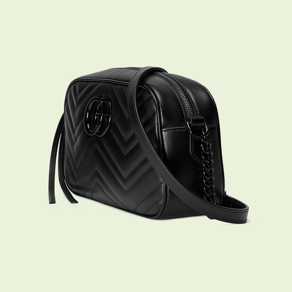 Gucci GG Marmont small shoulder bag 447632 DTDHV 1000 - Photo-2