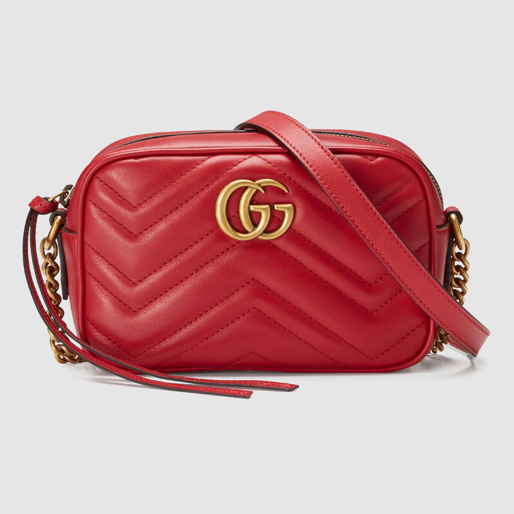 Gucci GG Marmont matelasse mini bag 448065 DTD1T 6433