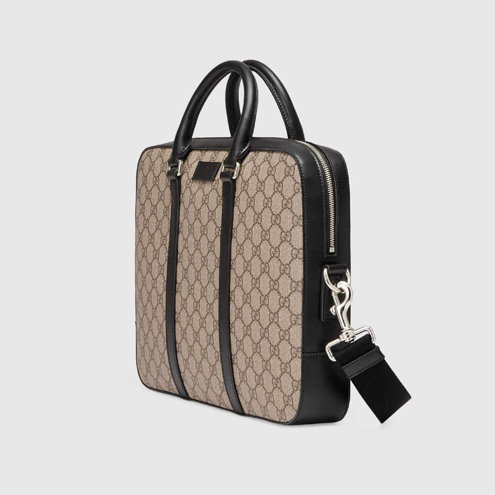 Gucci GG Supreme briefcase 450944 K5RLN 9769 - Photo-2