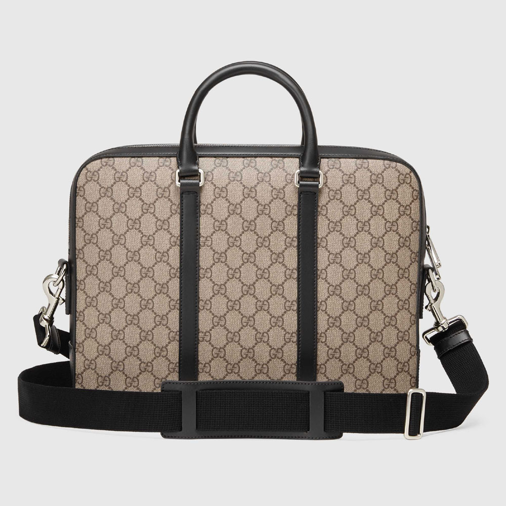 Gucci GG Supreme briefcase 450944 K5RLN 9769 - Photo-3