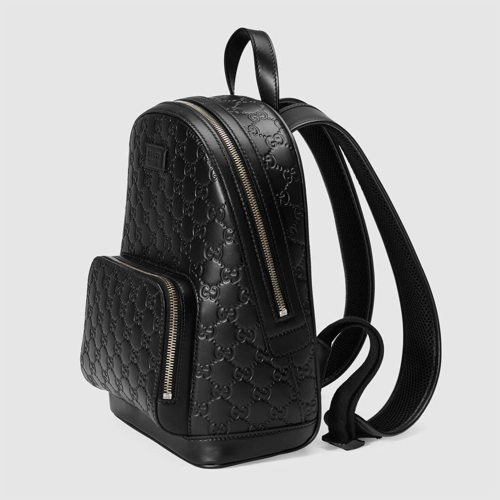Gucci Signature leather backpack 450967 CWCQN 1000 - Photo-2