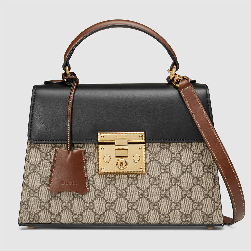 Gucci Padlock GG Supreme top handle bag 453188 KLQJG 9785
