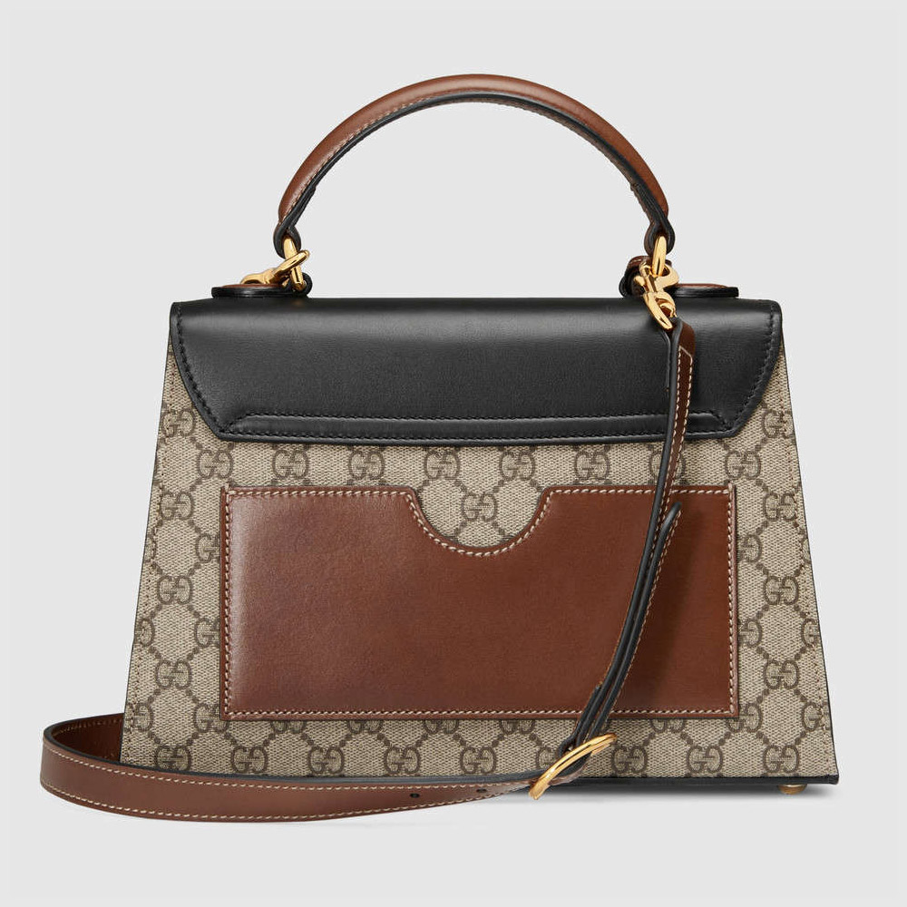 Gucci Padlock GG Supreme top handle bag 453188 KLQJG 9785 - Photo-3
