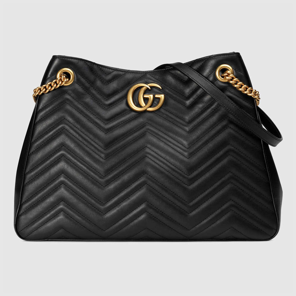 Gucci GG Marmont matelasse shoulder bag 453569 DRW1T 1000
