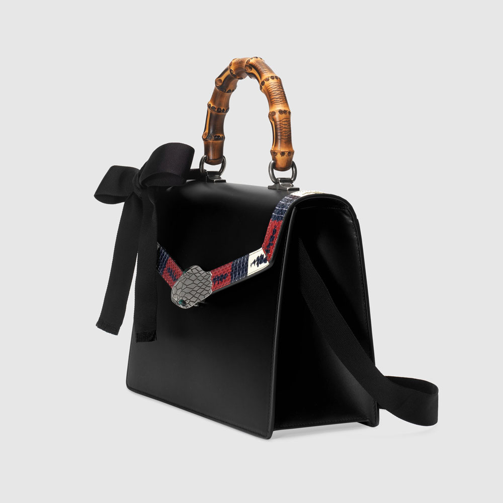 Gucci Lilith leather top handle bag 453750 CVLRN 1094 - Photo-2